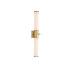 Artcraft AC11773WB Positano 120W 2-Light Laiton satiné Lumière Vanité