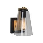 Applique de bain Artcraft Treviso AC11791BB 100W 1 lumière Noir