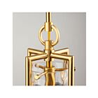 Artcraft AC11810BB Burford 1-Lumière 40W Laiton brossé Suspendu