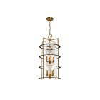 Artcraft AC11818BB Burford 8-Lumières 320W Laiton brossé Suspendu