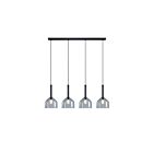 Artcraft AC11954BK Kali 4-Lumières 40W Noir Luminaire Suspendu