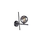 Artcraft AC11977SM Modena 1-Lumière 10W Noir Applique murale d'intérieur