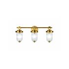 Artcraft AC12023BR Myla 180W Laiton vintage Lampe de salle de bain