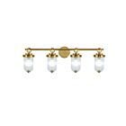 Artcraft AC12024BR Myla 240W Laiton Vintage Lampe de salle de bain