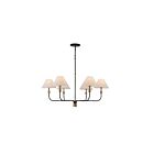 Artcraft AC12036BB Providence 360W Noir et Laiton brossé Lustre