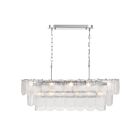 Artcraft AC12054CR Bianca 480W Nickel poli/Cristallin Suspendu