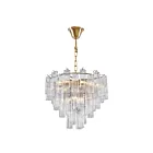 Artcraft AC12101BR Sophia 640W Laiton Lustre