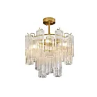 Artcraft AC12103BR Sophia 200W Laiton Plafonnier semi encastré