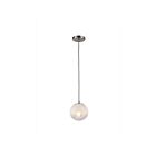 Artcraft AC12241SN Moonlight 1-lumière 40W Nickel satiné Suspendu