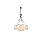 Artcraft AC12242SN Moonlight 12-lumières 480W Nickel satiné Suspendu