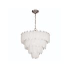 Artcraft AC12261SN Serena 13-lumières 520W Nickel satiné Lustre