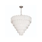 Artcraft AC12262SN Serena 25-lumières 1000W Nickel satiné Lustre