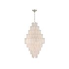 Artcraft AC12263SN Serena 19-lumières 760W Nickel satiné Lustre