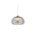 Artcraft AC5010SM Haze 1-lumière 12W Noir LED Suspendu