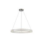 Artcraft AC5052BN Chevron 60W Nickel brossé LED Suspendu