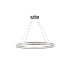 Artcraft AC5053BN Chevron 80W Nickel brossé LED Suspendu