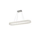 Artcraft AC5054BN Chevron 80W Nickel brossé LED Suspendu