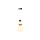 Artcraft AC5071SN Strata 1-lumière 12W Nickel satiné LED Suspendu
