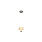Artcraft AC5080GR Solara 1-lumière 7W Graphite plaqué LED Suspendu