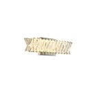Artcraft AC5137PN Alya 1-lumière 12W Nickel poli LED Lampe de salle de bain