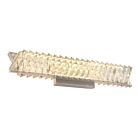 Artcraft AC5139PN Alya 1-lumière 18W Nickel poli LED Lampe de salle de bain