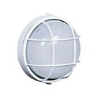 Applique murale d'extérieur Artcraft Marine AC5661BK blanc