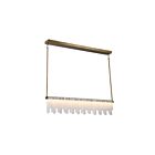 Artcraft AC6120LB Roselle 1-lumière 27W Laiton Legacy LED Suspendu