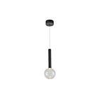 Artcraft AC6850BK Terra 1-lumière 5W Noir LED Suspendu