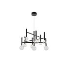 Artcraft AC6859BK Terra 9-lumières 36W Noir LED Suspendu