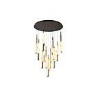 Artcraft AC6883FB Lumina 1-lumière 156W Bronze forgé LED Suspendu