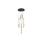 Artcraft AC6885FB Lumina 1-lumière 60W Bronze forgé LED Suspendu