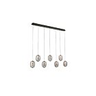 Artcraft AC6957SM Vega 35W Noir LED Suspendu
