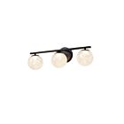 Artcraft AC6963BK Forma 3-lumières 54W Noir LED Lampe de salle de bain