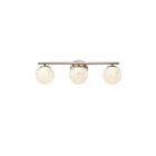 Artcraft AC6963BN Forma 3-lumières 54W Nickel brossé LED Lampe de salle de bain