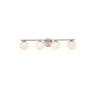Artcraft AC6964BN Forma 4-lumières 96W Nickel brossé LED Lampe de salle de bain