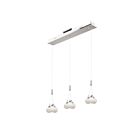 Suspendu pour îlot Artcraft Odyssey AC7579 43.2W 12-Lumières Chrome