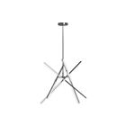 Artcraft AC7709CH Stix  8-Lights Chrome LED Lustre