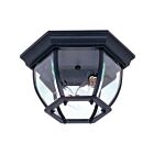 Plafonnier extérieur Artcraft Classico AC8096BK 60W 2 lumières noir