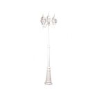 Lampadaire extérieur Artcraft Classico AC8099WH 100W 3 lumières acier inoxydable