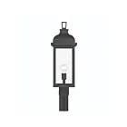 Artcraft AC8183BK Madrid Noir Lampadaire extérieur