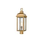 Artcraft AC8183WB Madrid 60W Laiton patiné Luminaire de poteau