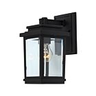 Applique murale d'extérieur Artcraft Freemont AC8190BK fini rouille