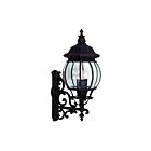 Applique murale d'extérieur Artcraft Classico AC8490WH noir