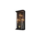 Artcraft AC8971BK Stonegate 3-lumières 120W Noir Applique Murale Extérieur