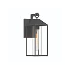 Artcraft AC8980BK Portside 1-lumières 100W Noir Applique Murale Extérieur