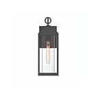 Artcraft AC8981BK Portside 1-lumières 100W Noir Applique Murale Extérieur