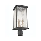 Artcraft AC9273BK Estate 180W Noir et laiton Lampadaire extérieur