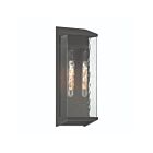 Artcraft AC9281BK Azure Bay 2-lumières 200W Noir Applique Murale Extérieur