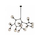 Lustre Artcraft Organic JA14022BK 100W 12-lumières noir