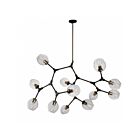 Lustre Artcraft Organic JA14022VB 100W 12-lumières laiton vintage